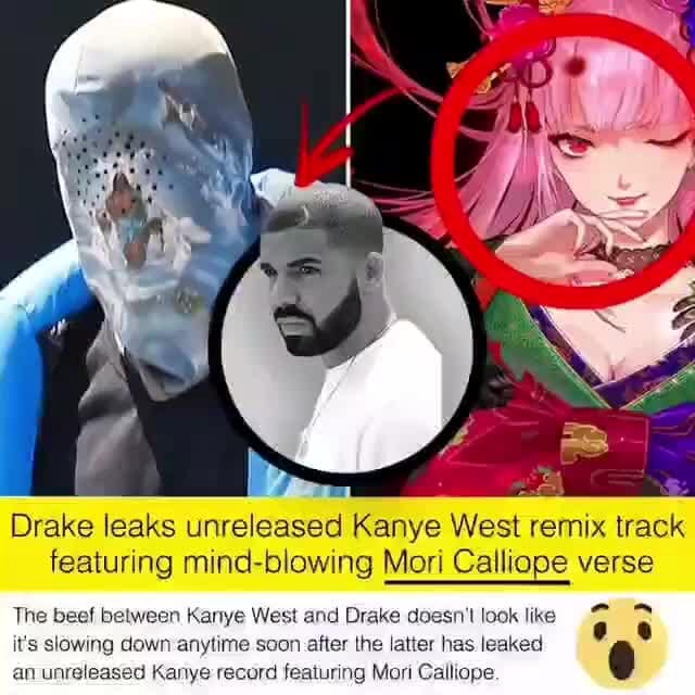 Drake leaks unreleased Kanye West remix track featuring mindblowing