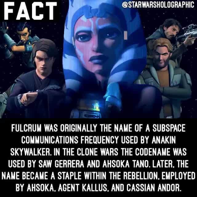 FULCRUM WAS ORIGINALLY THE NAME OF A SUBSPACE COMMUNICATIONS FREQUENCY