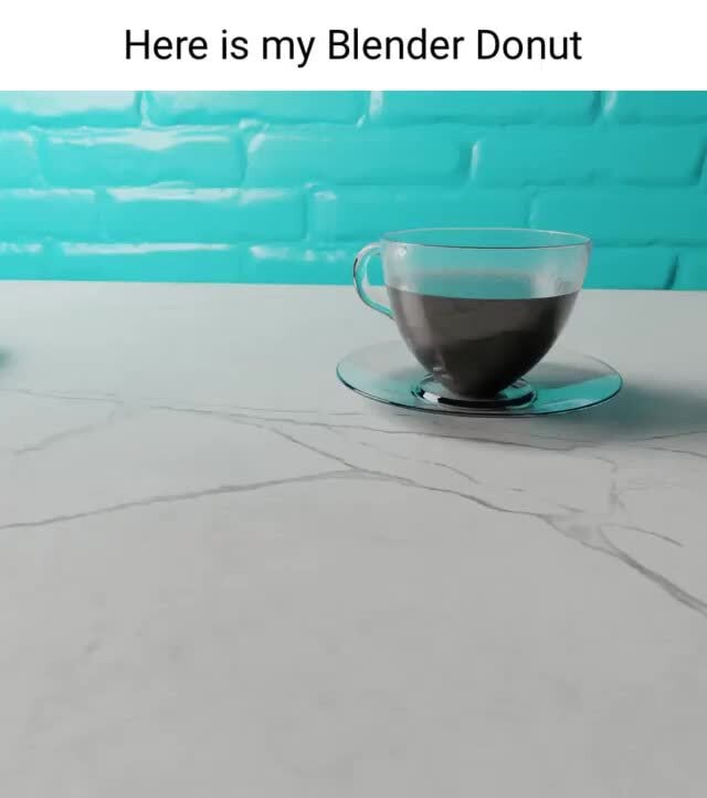 Here is my Blender Donut iFunny