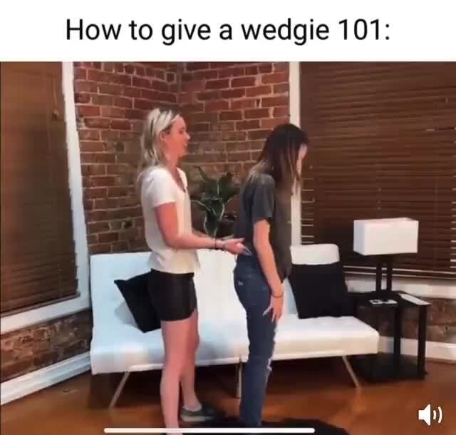 Girl wedgie 1 