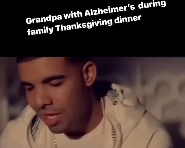 Grandpa with Alzheimer during anksg! giving dinner family Thai - iFunny