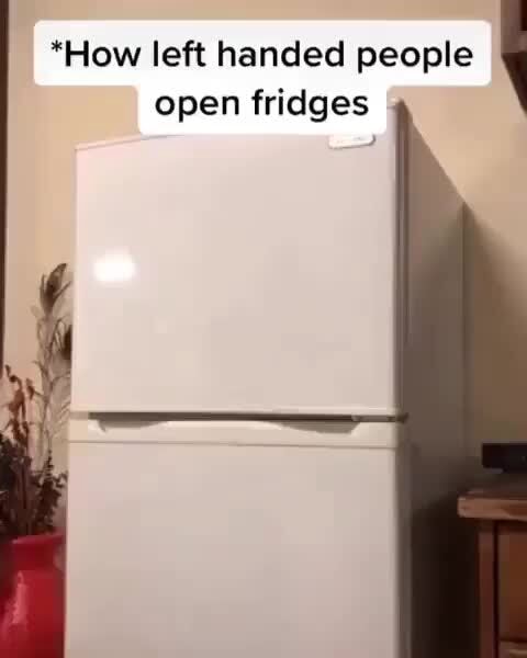 left handed fridge