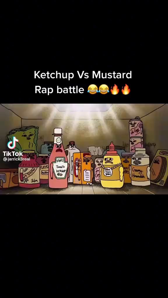 Ketchup Vs Mustard Rap battle TikTok iFunny