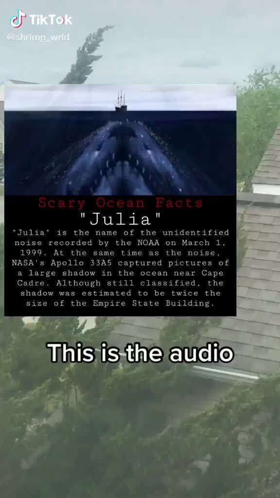 "Julia" Julia" is the name of the March he noise, noise recorded by the