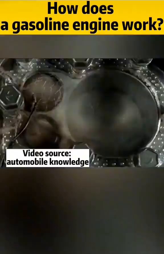 How does a gasoline engine work? )