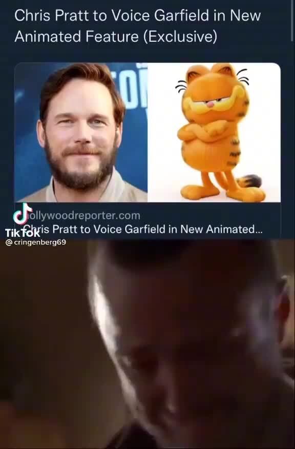 Chris Pratt To Voice Garfield In New Animated Feature Exclusive Tywoodreporter Cam Tik Pratt