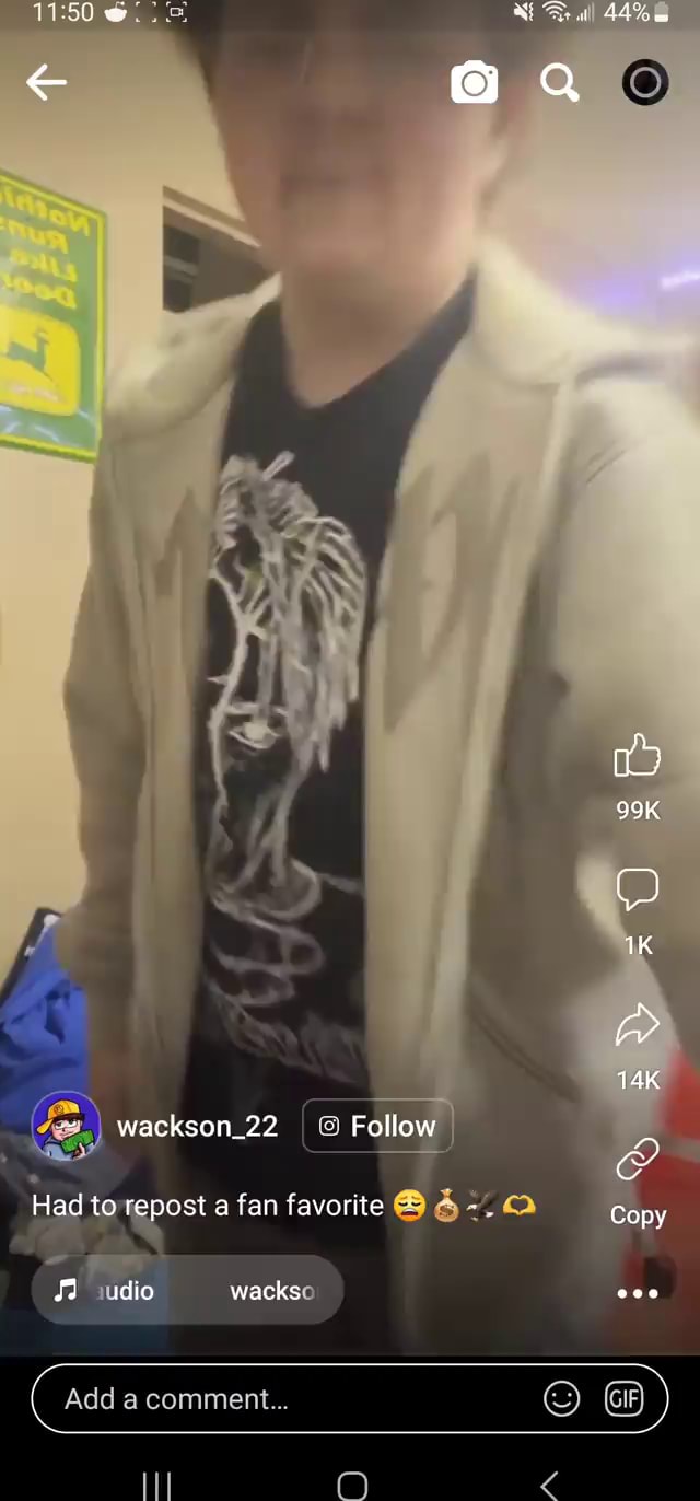 Wackson_22 Follow Had to repost a fan favorite idio Add comment