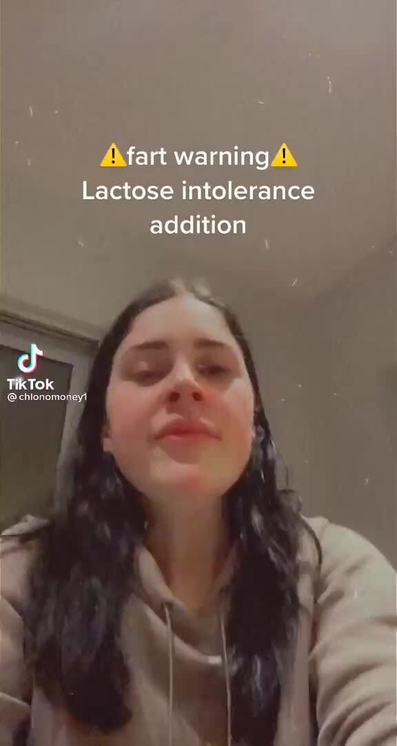 Fart warning Lactose intolerance addition TikTok iFunny
