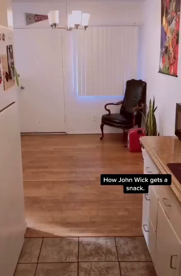 How John Wick gets snack iFunny