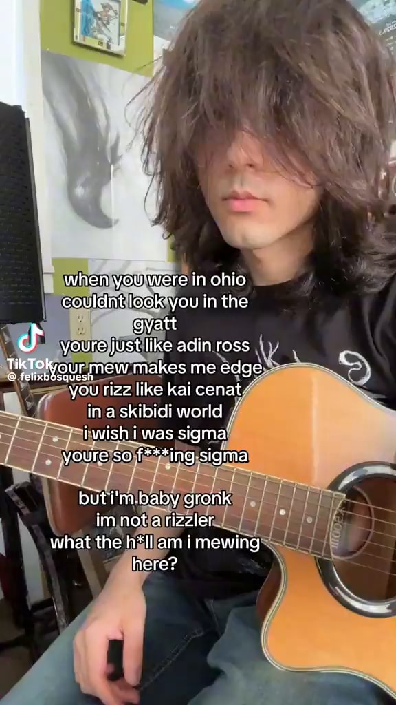 When you were in ohio couldnt Icok you in the gyatt youre just like