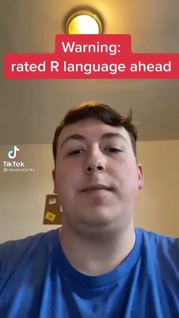 Warning: rated R language ahead cf TikTok musicaljerks - iFunny