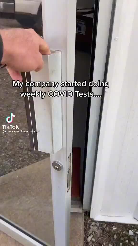 My company started doing weekly COVID Tests... of TikTok - iFunny