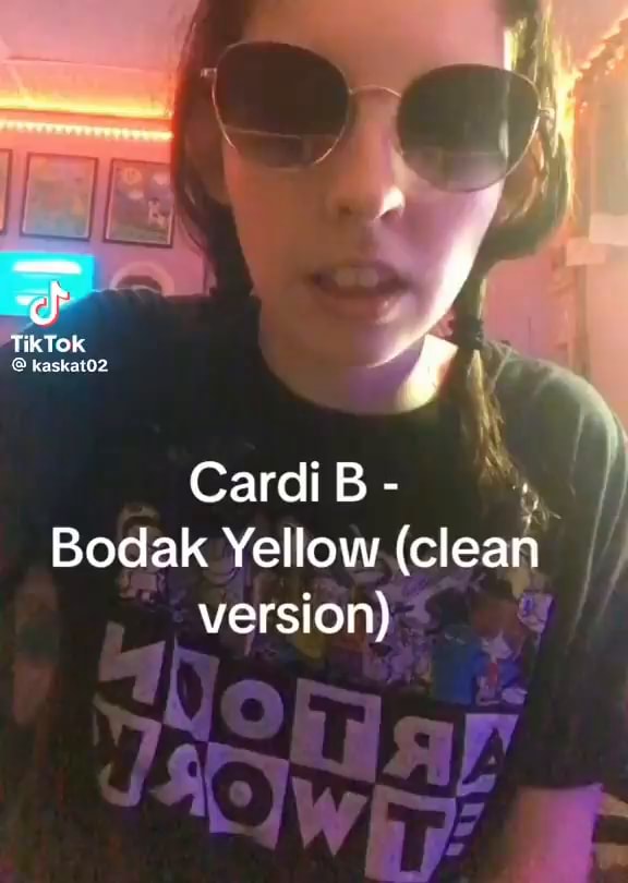 CardiBe Bodak Yellow (clean _ version) iFunny