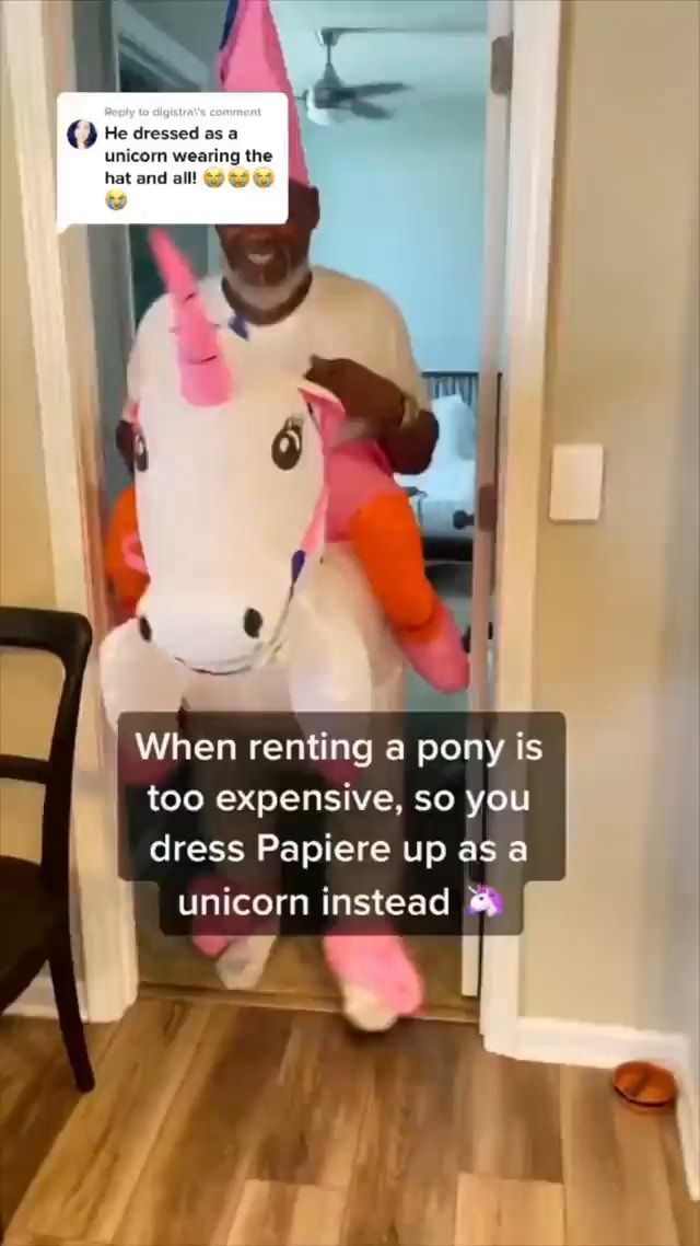 Now thats how you unicorn 🦄 classicdadmoves . . 🎥 camifrobabe [IG