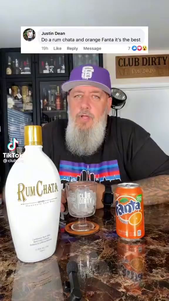 Justin Dean Do a rum chata and orange Fanta it's the best oh iFunny
