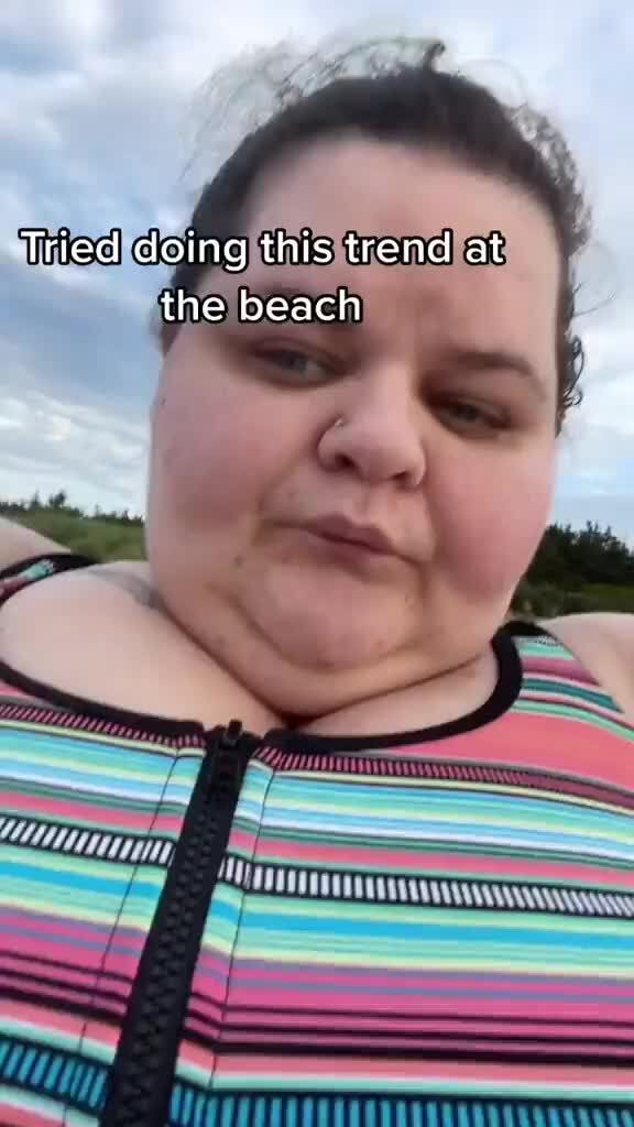 Tried Doing This Trend At The Beach Ifunny
