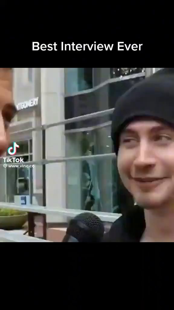 Best Interview Ever TikTOK iFunny