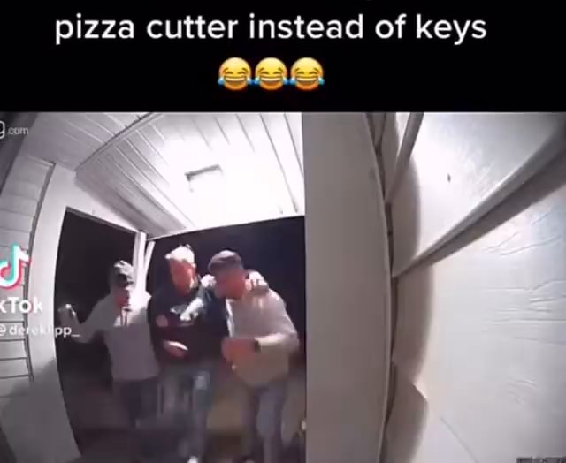 Pizza cutter instead of keys iFunny