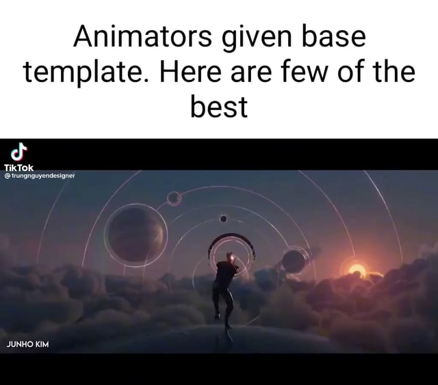 Animators given base template. Here are few of the best TikTok ...
