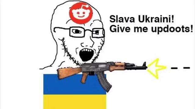 Slava Ukraini! Give me updoots! - iFunny