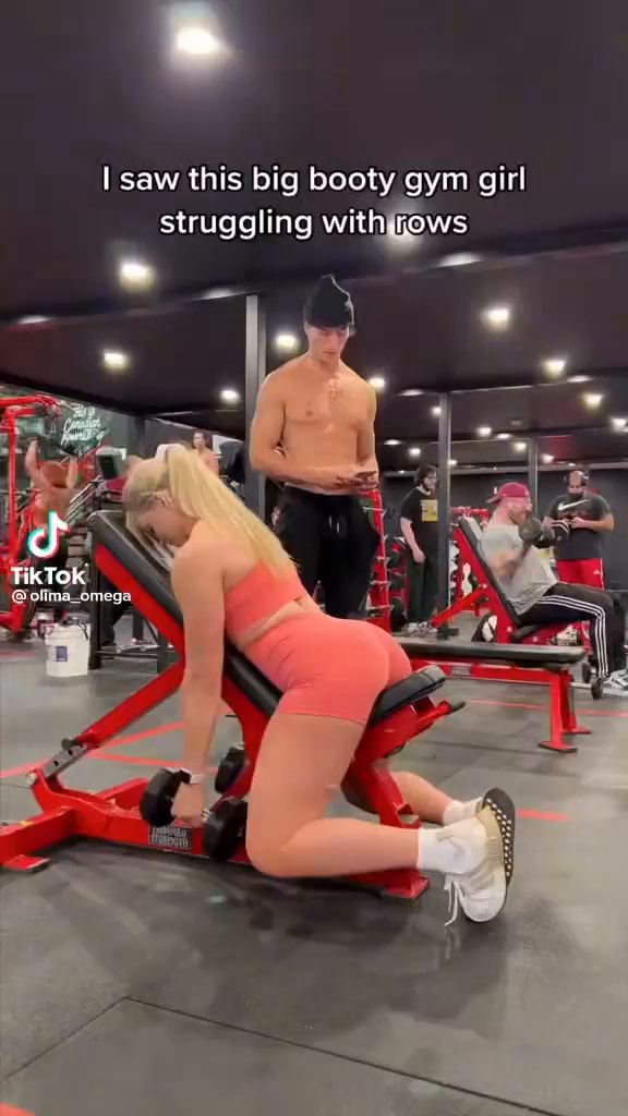 Booty in the discount gym