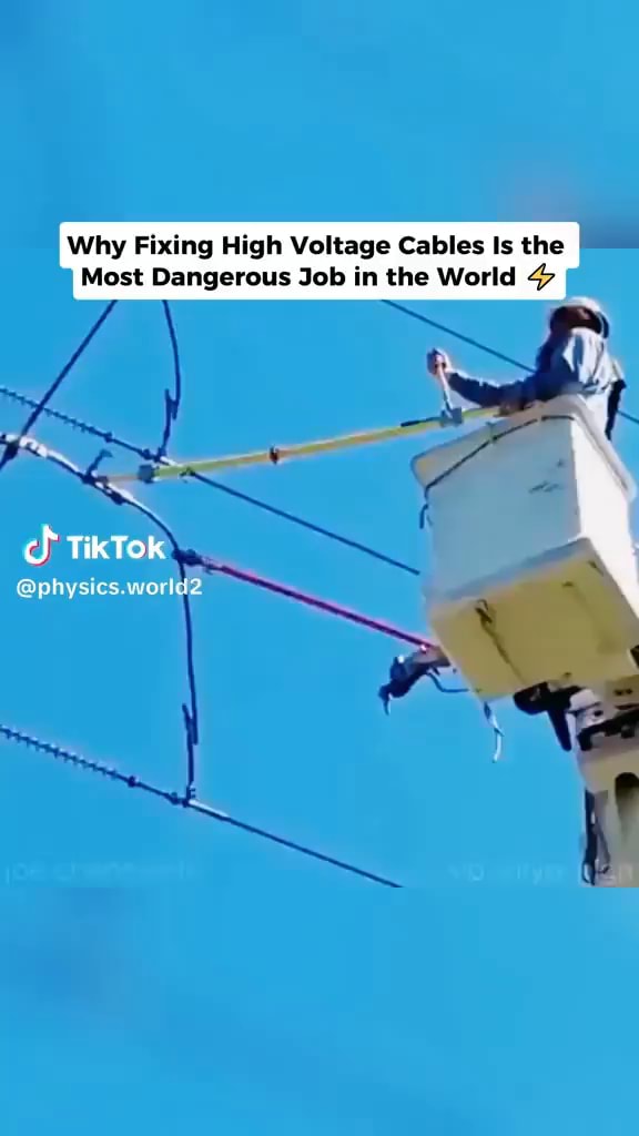 Why Fixing High Voltage Cables Is the Most Dangerous Job in the World ...