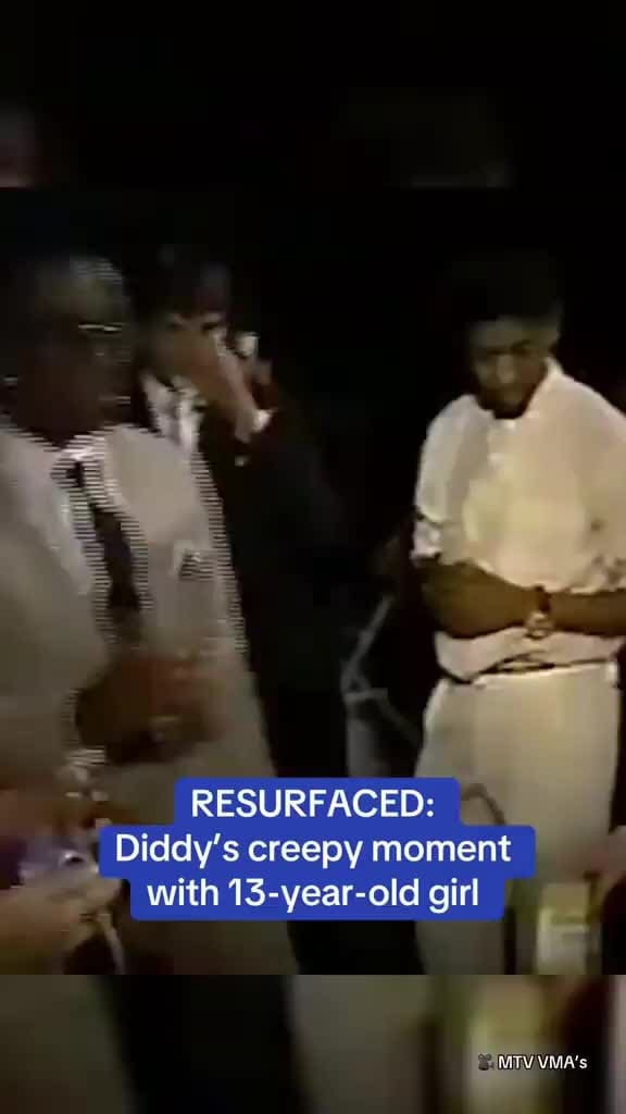 I RESURFACED: Diddy's creepy moment with 13-year-old girl - iFunny