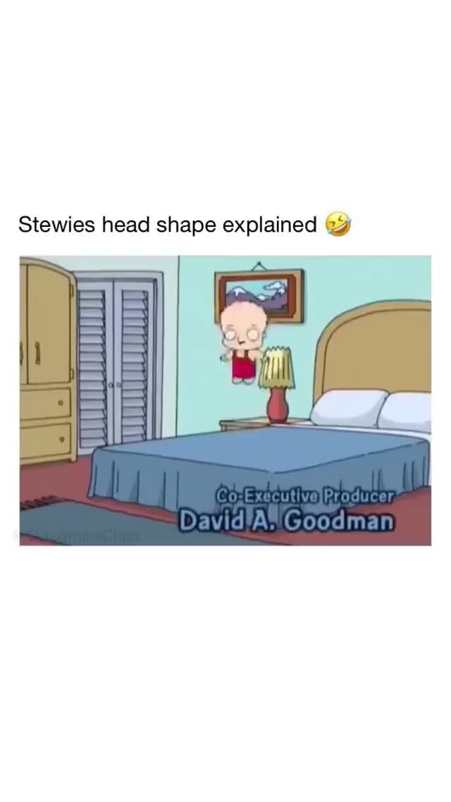 Stewies Head Shape Explained Goodman IFunny Stewies Head Shape Explained Goodman IFunny