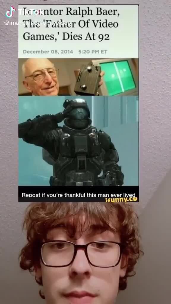 Tamtor Ralph Baer, The 'Father Of Video Games,' Dies At 92 Renost if