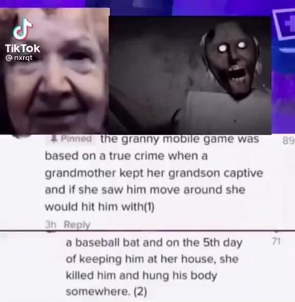 TiKTok granny mobile game was based on a true crime when a 