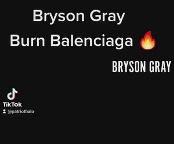 Bryson gray discount burn balenciaga