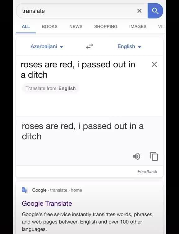 Roses are red, i passed out in x roses are red, i passed out ina ditch