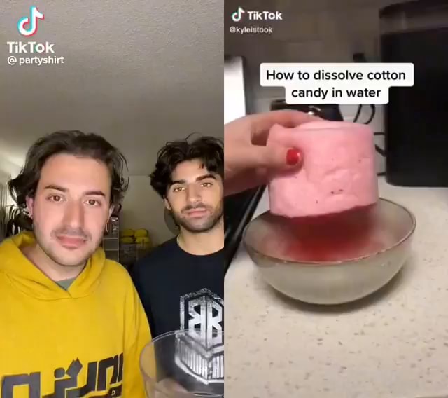How to dissolve cotton candy in water iFunny