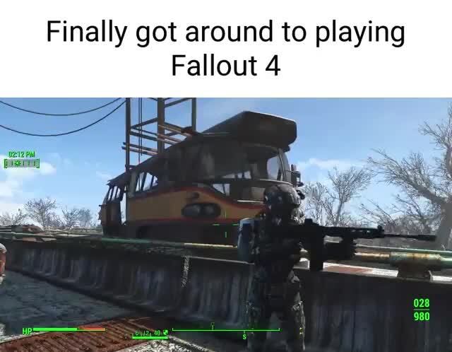 Finally got around to playing Fallout 4 - iFunny