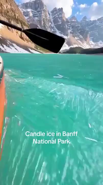 Candle ice in Banff National Park - America’s best pics and videos