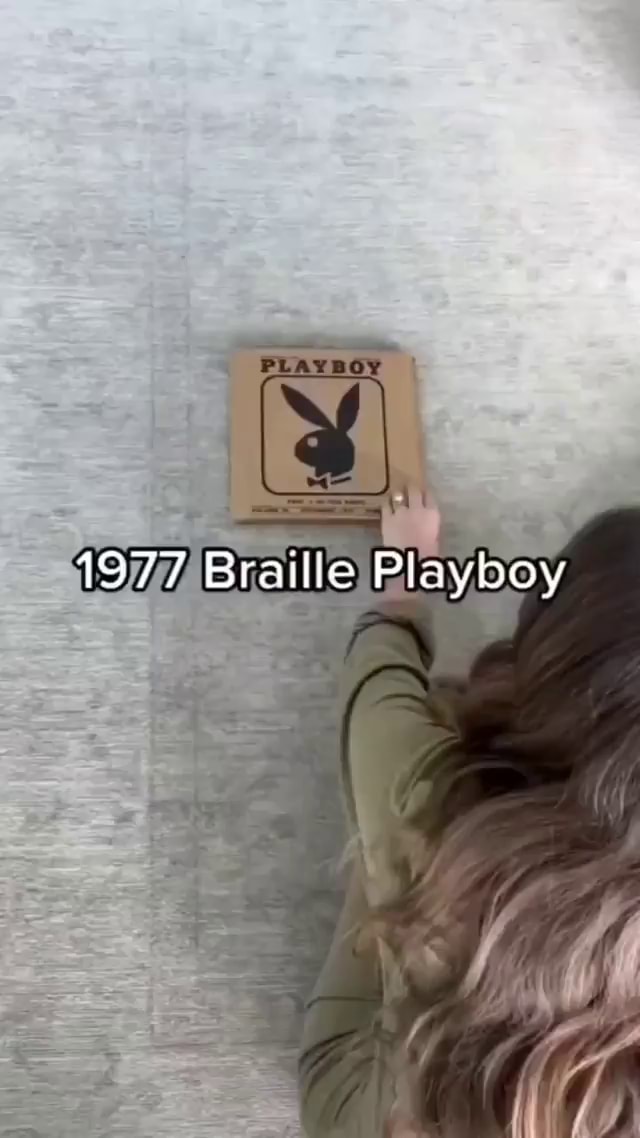 1977 Braille Playboy iFunny