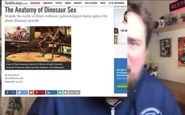 Smithsonian The Anatomy Of Dinosaur Sex Ifunny 2441