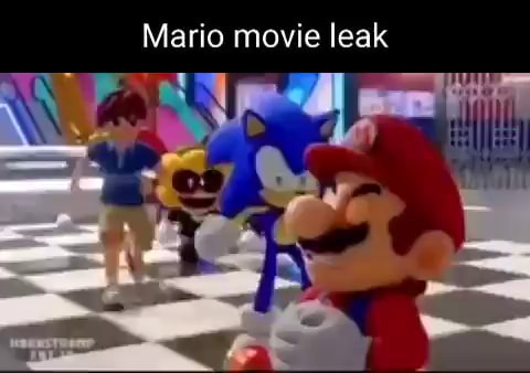 Mario movie leak - iFunny