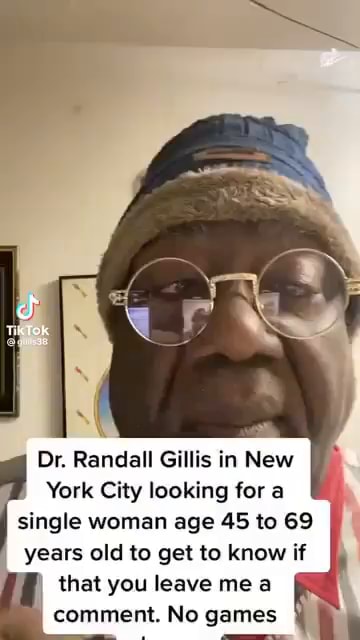 Dr. Randall Gillis In New York City Looking For A Single Woman Age 45 ...