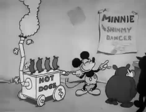 “Hot Dogs! Hot Dogs!” Voiced by Walt Disney From the Karnival Kid (1929 ...