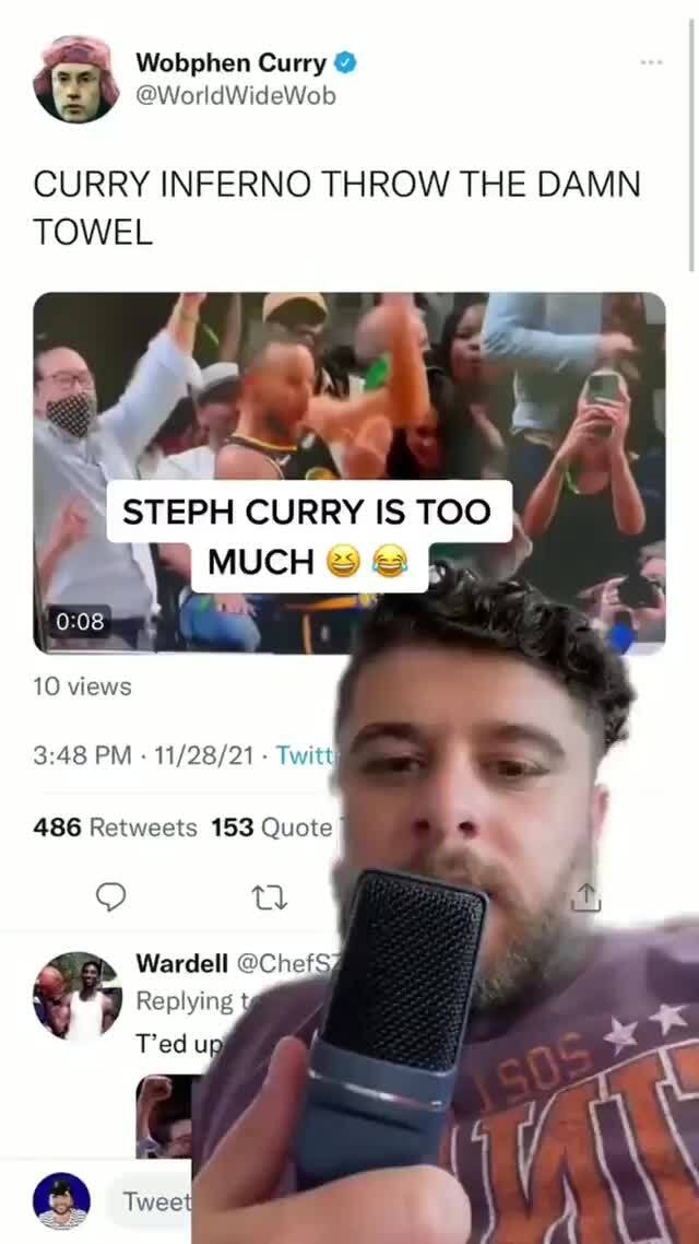 Wobphen Curry WorldWideWob CURRY INFERNO THROW THE DAMN TOWEL STEPH