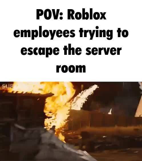 Funcionário Fugindo do Trabalho na Construção - ROBLOX Escape The