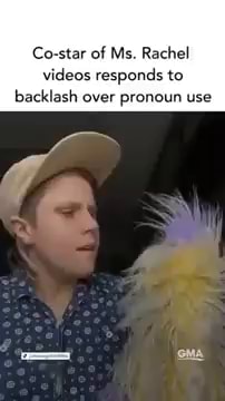 Costar of Ms. Rachel videos responds to backlash over pronoun use