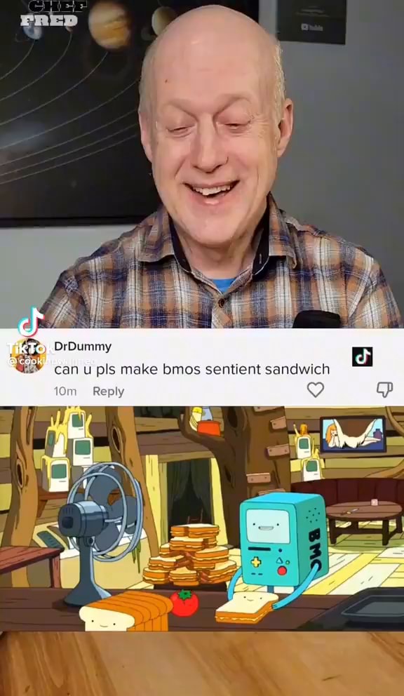 Tik Drdummy Can U Pis Make Bmos Sentient Sandwich Ifunny