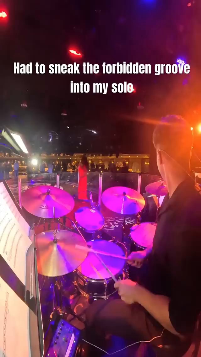 Had to sneak the forbidden groove into my sole. - iFunny