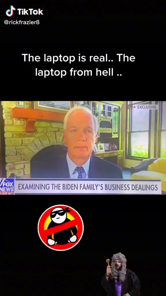 @ TikTok @rickfrazier8 The laptop is real.. The laptop from hell THE ...