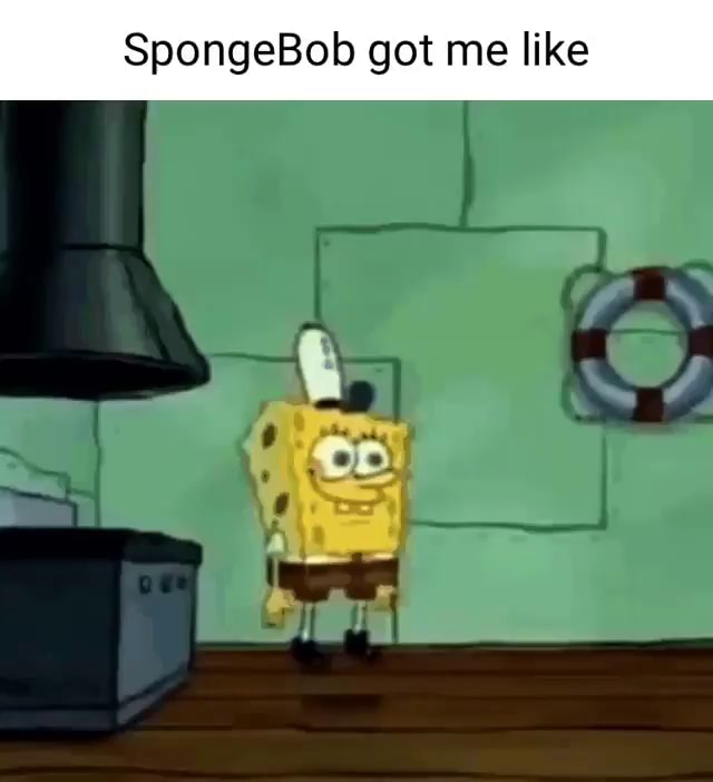 SpongeBob got me like - iFunny