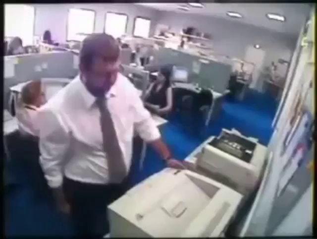 Man Loses Temper With Printer Ifunny
