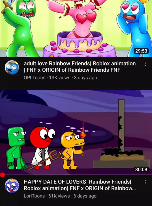 Rainbow Friends HOW IT ALL BEGAN! Rainbow Friends Roblox Origin