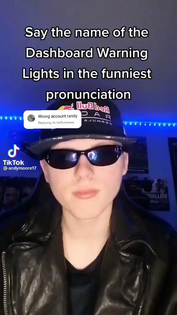 Say the name of the Dashboard Warning Lights in the funniest